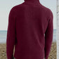 Stylischer zipper-pullover für herren (italienisches Design)