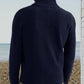 Stylischer zipper-pullover für herren (italienisches Design)
