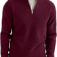 Stylischer zipper-pullover für herren (italienisches Design)