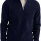 Stylischer zipper-pullover für herren (italienisches Design)
