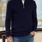 Stylischer zipper-pullover für herren (italienisches Design)
