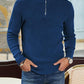 Stylischer zipper-pullover für herren (italienisches Design)