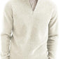Stylischer zipper-pullover für herren (italienisches Design)