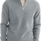 Stylischer zipper-pullover für herren (italienisches Design)