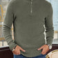 Stylischer zipper-pullover für herren (italienisches Design)