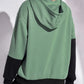 Savannah – farbblock-hoodie für damen