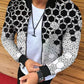 Richard – jacke mit geometrischem muster für herren
