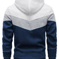 Nicolai - farbblock-hoodie für männer