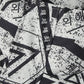 Dennis – geometrische pufferjacke für herren