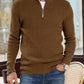 Stylischer zipper-pullover für herren (italienisches Design)