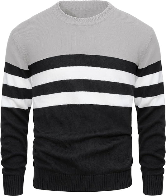 TOMMY - Stylischer Baumwoll-Pullover für Herren (italienisches Design)