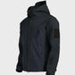 Jason - warm en waterdicht tactisch jack met capuchon en ritssluiting over de hele lengte - Sky-Sense