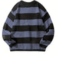 Richard – pullover mit retro-streifenmuster