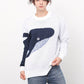 Ignatius – pullover im cartoon-wal-design