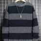 Scott – trendiger colorblock-pullover für herren