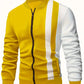 Ambrose – baseballjacke im farbblockdesign