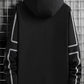 Adam – jacke mit grafischem print für herren
