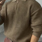 Silas – stylischer pullover mit viertelreibverschluss