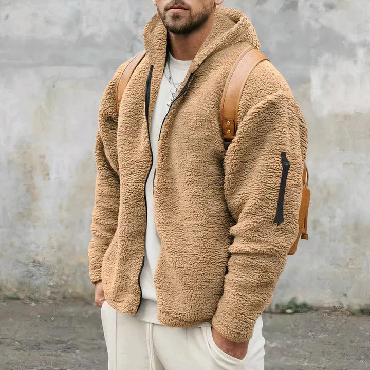 Liam – kuschelige jacke für herren