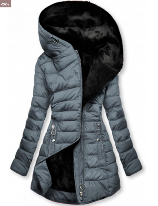 Ionar - gepolsterte jacke mit warmem plüschfutter