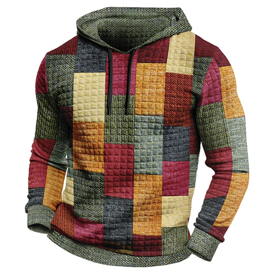Christopher - kapuzenpullover aus italienischer baumwolle für herren