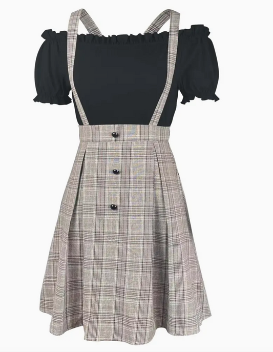 Retro Chic – wunderschönes vintage-polkakleid für frühling/sommer