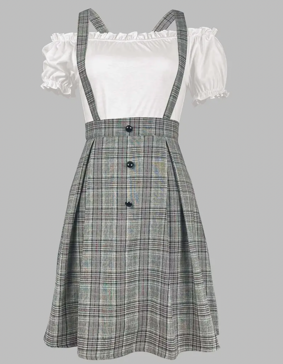 Retro Chic – wunderschönes vintage-polkakleid für frühling/sommer