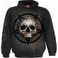 William – kapuzenpullover mit totenkopf-design für männer