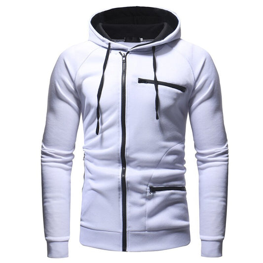 Ethan – kapuzenpullover mit reißverschluss für männer