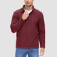 Nathan – pullover mit viertelreibverschluss