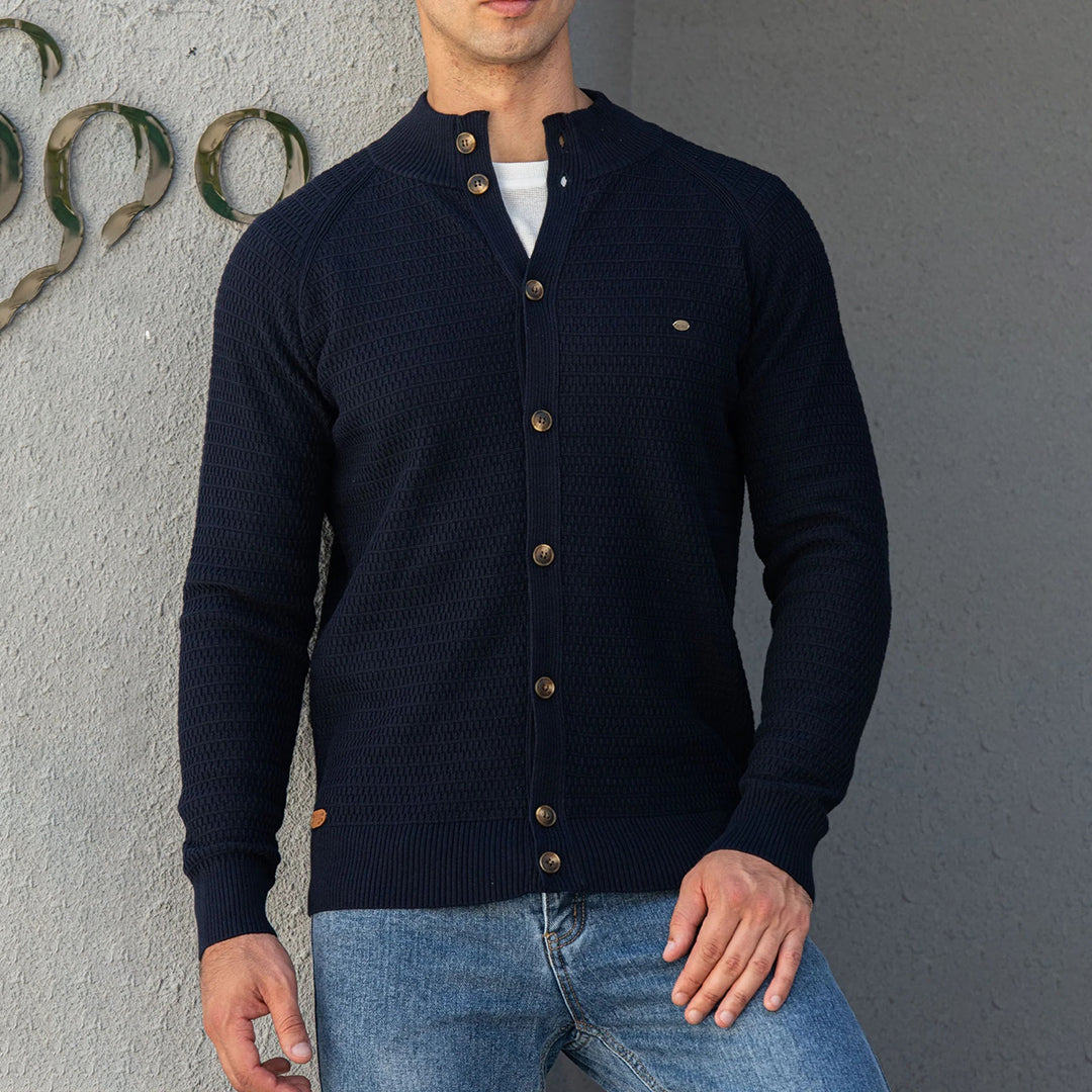 Vaughn – klassischer strickpullover für herren
