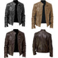 Lucas – herren-winddefender-lederjacke