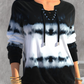 Grace – pullover mit batikmuster