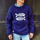 Frederick – vintage-fischerpullover für herren