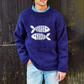 Frederick – vintage-fischerpullover für herren