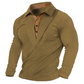 James – modernes italienisches sweatshirt mit kragen für herren