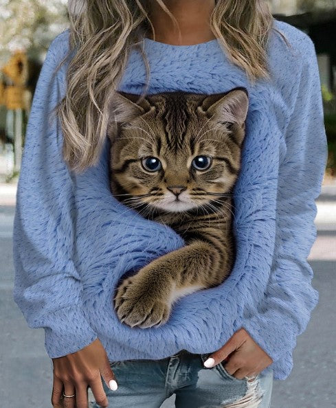 Layla – stylischer kitty-pullover
