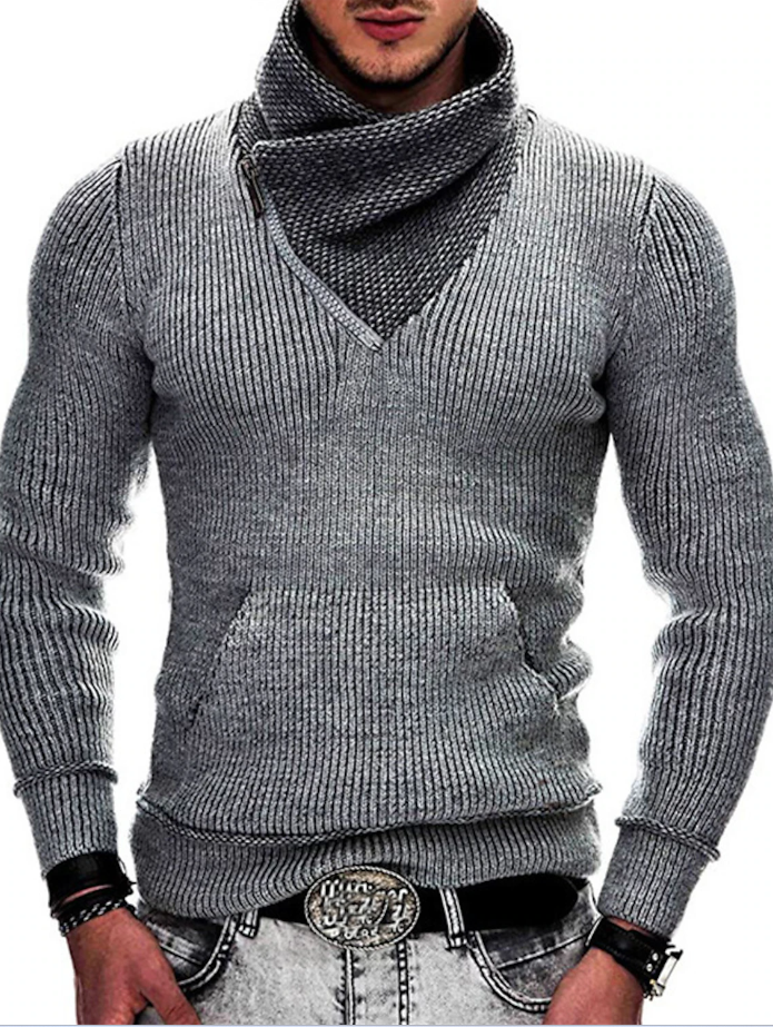 Patrik – lässiger vintage-rollkragenpullover