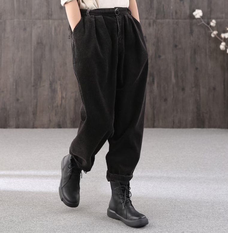 Stella – hose mit lockerer taille für damen