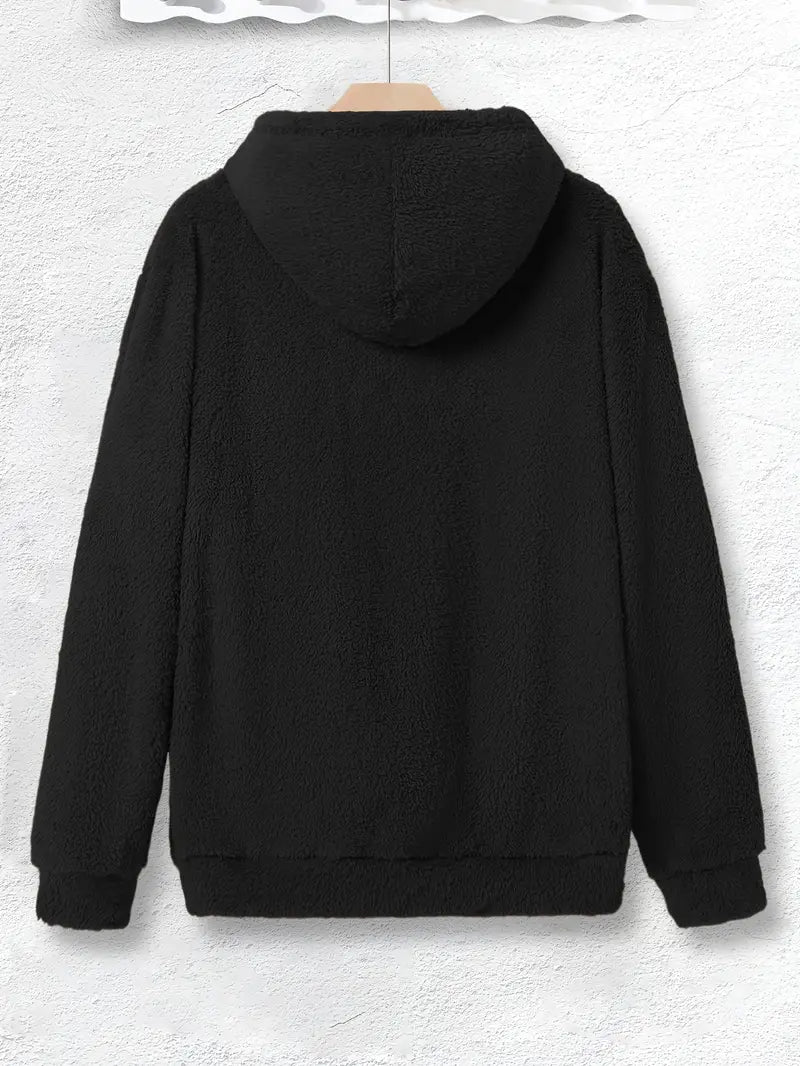 Matthew – kuscheliger, flauschiger kapuzenpullover für männer