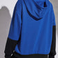Savannah – farbblock-hoodie für damen