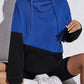 Savannah – farbblock-hoodie für damen