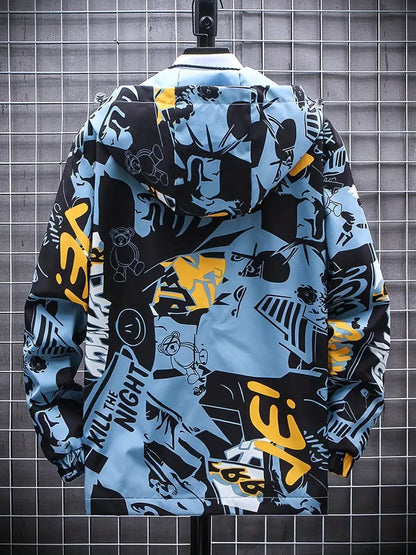 Nicholas – mittellange windjacke für herren