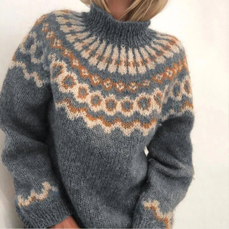 Isabella – vintage-rollkragenpullover