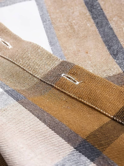 Paul – lässige karierte jacke mit kapuze