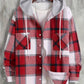 Paul – lässige karierte jacke mit kapuze