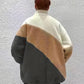 Donovan – stylische fleecejacke mit farbblockierung