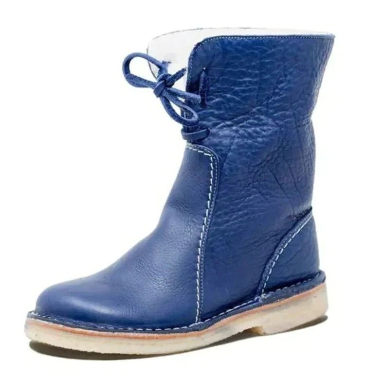 ALEXI - Stylische und bequeme Lederboots mit warmem Innenfutter