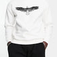 Michael – rundhalsausschnitt mit grobem adler-print