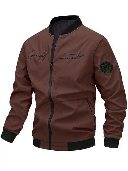 Steven – bestickte einterjacke für herren